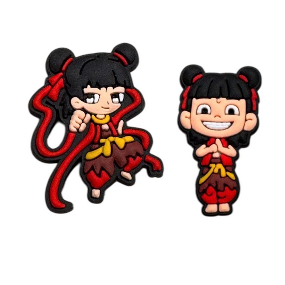 Ne Zha croc charm